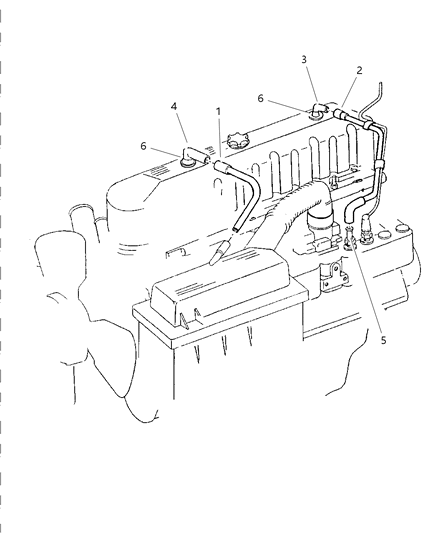 1998 Jeep Grand Cherokee Crankcase Ventilation Diagram 1