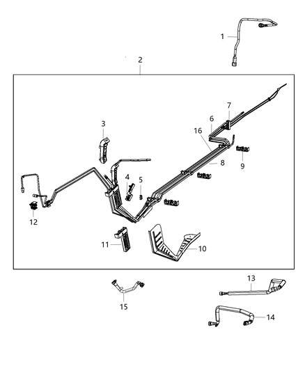 2016 Dodge Challenger Fuel Line Diagram