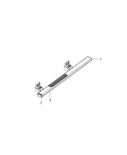 2017 Ram 5500 Step, Body Side Diagram