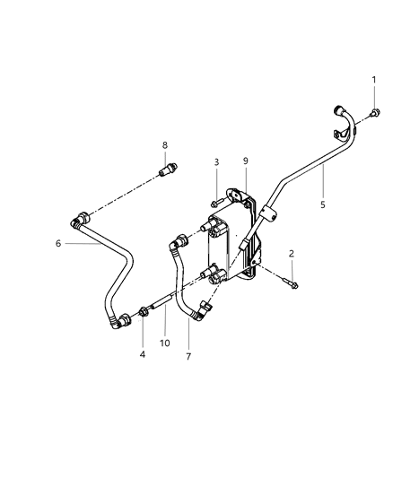 2012 Ram 2500 Torque Convertor Cooler Diagram