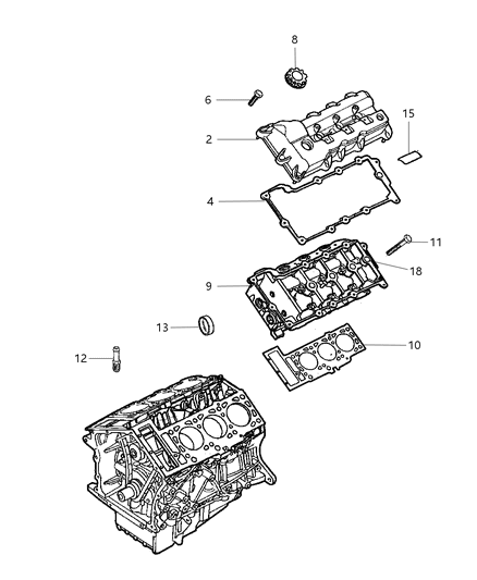 2002 Dodge Stratus Decal-2.7L DOHC 24 Valve Diagram for 4792655AA