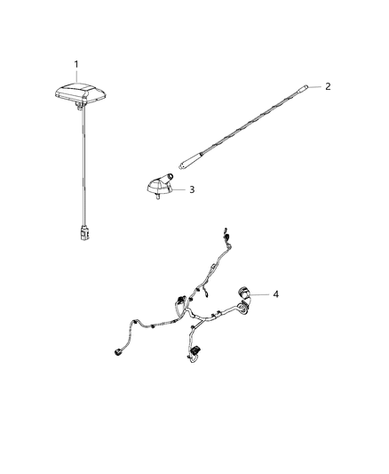 2015 Ram ProMaster City Antenna Diagram