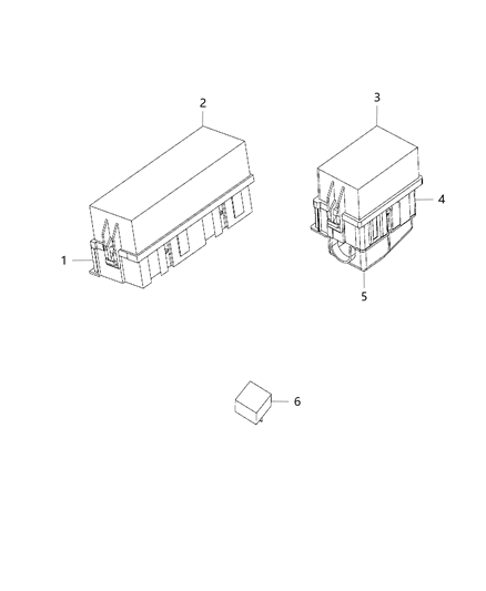 2013 Chrysler 200 Power Distribution Center & Junction Box Diagram