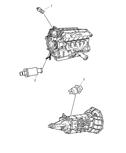 2010 Dodge Viper Switches Powertrain Diagram