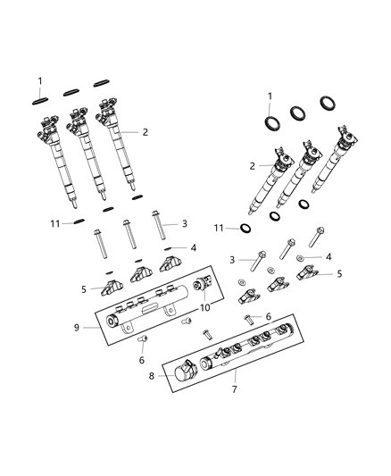 2013 Chrysler 300 Fuel Rail Diagram 1