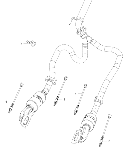 2017 Ram 1500 Oxygen Sensors Diagram 1