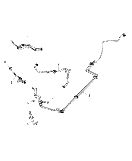 2019 Jeep Cherokee Fuel Lines Diagram 1