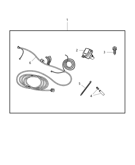 2010 Chrysler Town & Country Wiring Kit - Trailer Tow Diagram