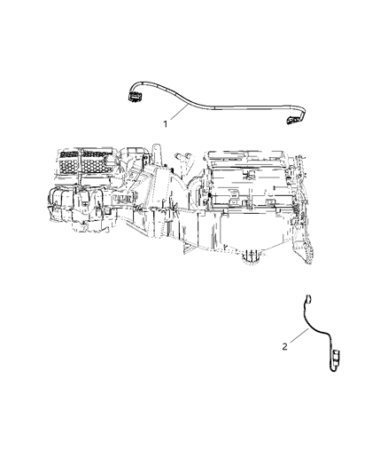 2008 Dodge Nitro Wiring - A/C & Heater Diagram