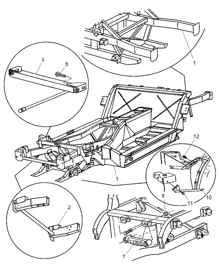 2001 Dodge Viper Frame Diagram