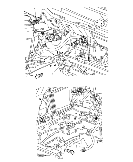 2007 Dodge Avenger Hose-Hose Diagram for 5106029AB