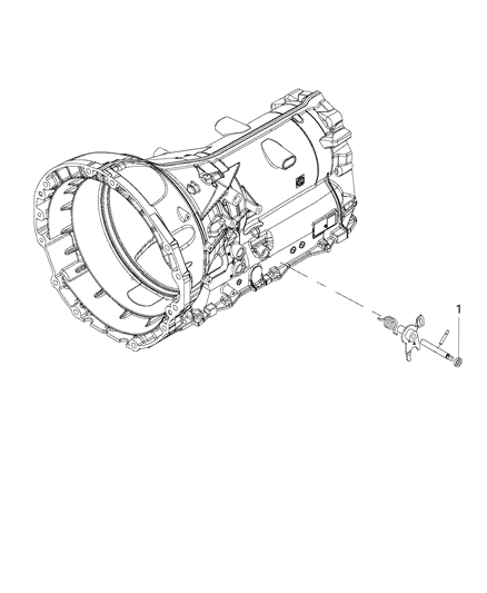 2017 Ram 1500 Parking Sprag & Related Parts Diagram 3