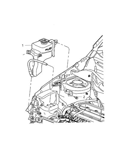 2007 Jeep Patriot Coolant Reserve Tank Diagram 2