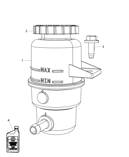 2011 Dodge Durango Power Steering Reservoir Diagram