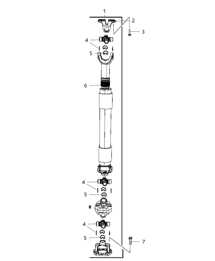 2012 Ram 5500 Shaft - Drive Diagram