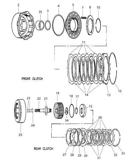 2002 Dodge Durango Clutch Diagram 2