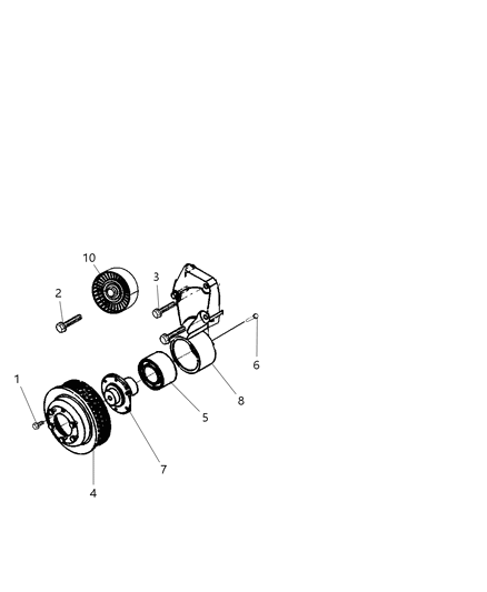 2007 Dodge Ram 3500 Drive Pulleys And Belt Diagram