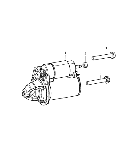 2017 Chrysler 200 Starter Diagram 2