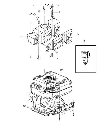 2010 Dodge Ram 5500 Fuel Tank Diagram