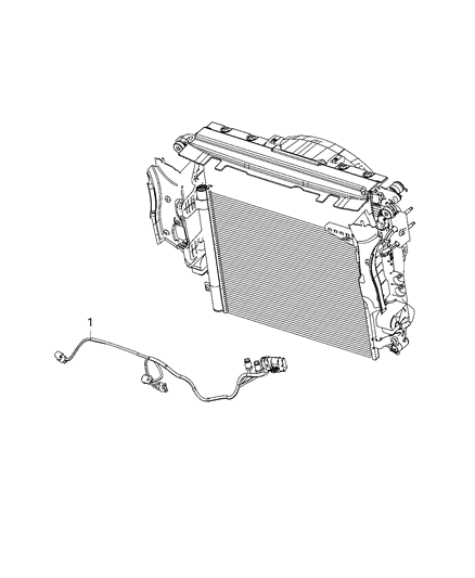 2021 Jeep Gladiator Wiring - Front End Diagram 2