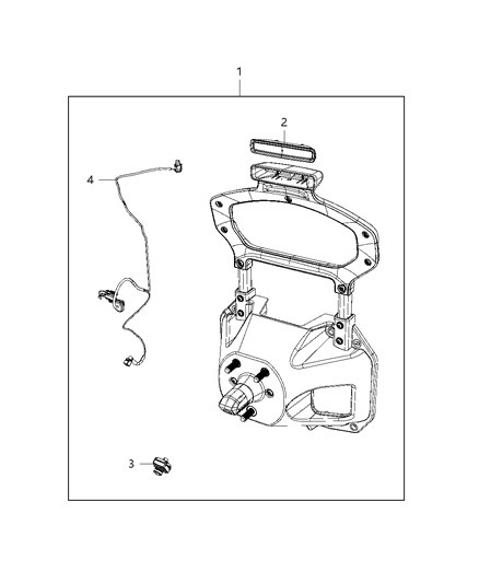 2019 Jeep Wrangler Wiring, Spare Tire Carrier Diagram