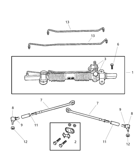 1997 Dodge Intrepid Screw-HEXAGON Head Diagram for 6504741