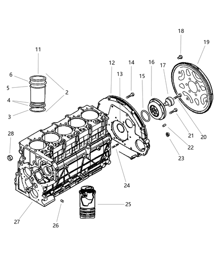 1999 Jeep Grand Cherokee Cylinder Block Diagram 1