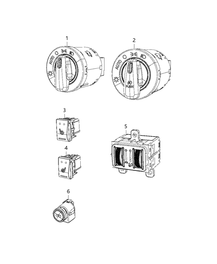 2020 Dodge Charger Modules, Body Diagram 11