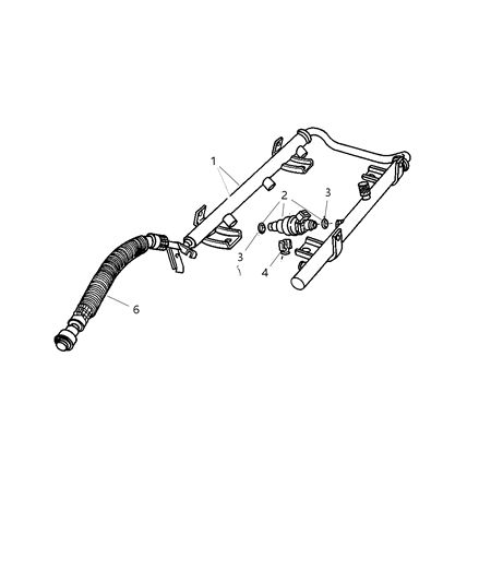 2004 Dodge Grand Caravan Fuel Rail Diagram 2