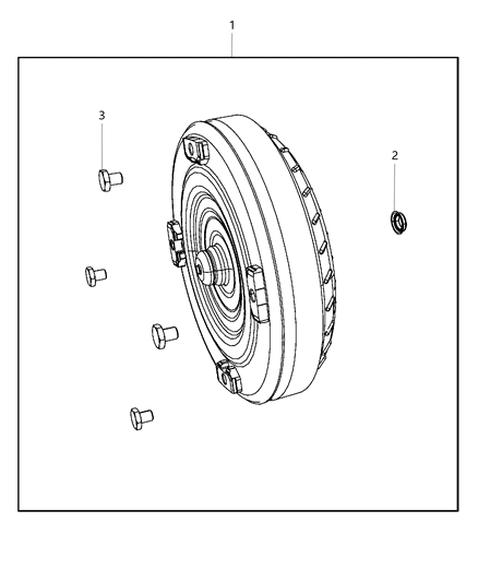 2015 Dodge Journey Torque Converter Diagram 1