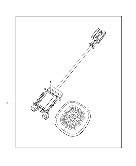 2021 Jeep Cherokee Speakers, Amplifier And Sub Woofer Diagram 1