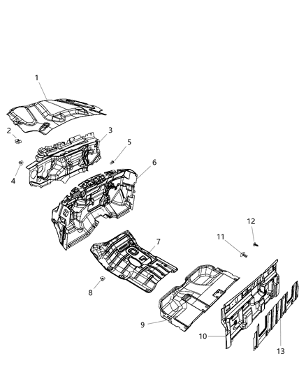 2015 Ram 1500 Silencers Diagram