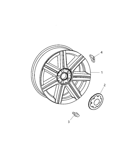 2007 Chrysler Crossfire Wheels Diagram