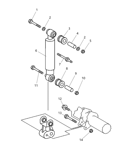 2002 Dodge Sprinter 3500 Rear Shocks Diagram