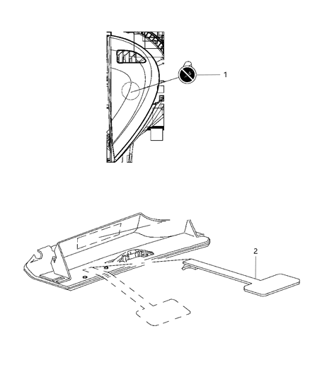 2012 Dodge Caliber Instrument Panel Diagram