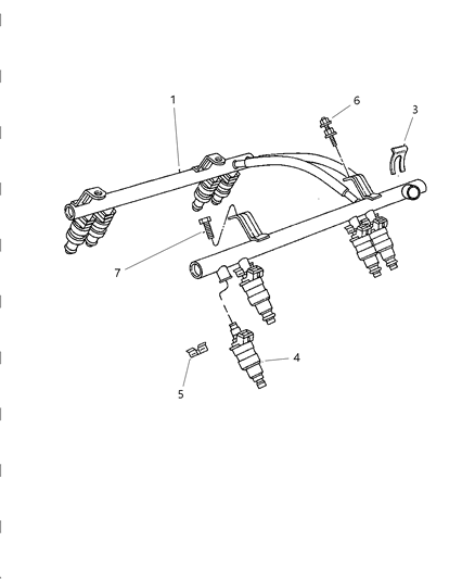 1998 Dodge Ram Van Fuel Rail Diagram 1