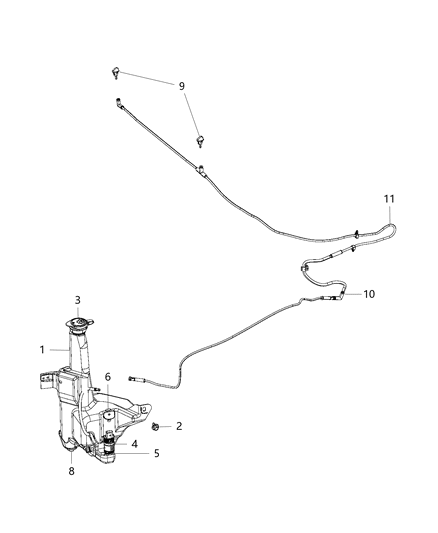 2014 Ram 1500 Front Washer System Diagram 1