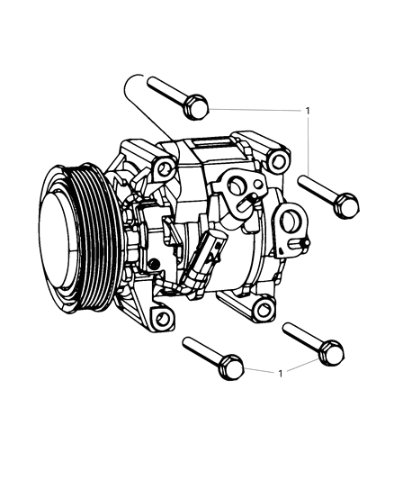 2016 Dodge Journey Compressor Mounting Diagram 3