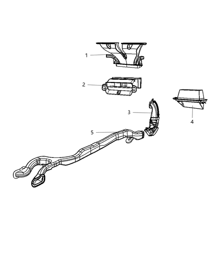 2012 Jeep Liberty Air Ducts Diagram