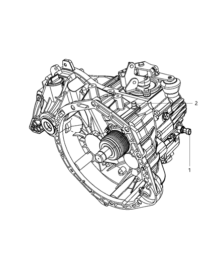 2009 Chrysler PT Cruiser Sensors , Switches And Vents Diagram 1