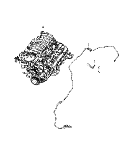 2020 Ram 2500 Heater, Block Diagram 1