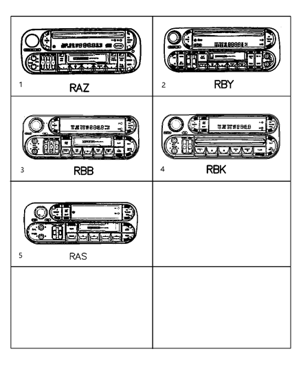 2002 Dodge Dakota Radio Diagram