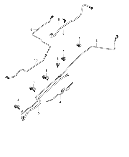 2016 Ram 1500 Fuel Lines Chassis Diagram