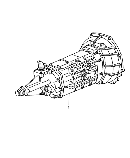 1997 Dodge Viper Trans-6 Speed Diagram for 4882823