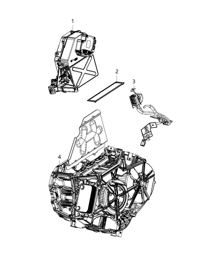 2020 Chrysler Voyager Modules, Engine Compartment Diagram 13