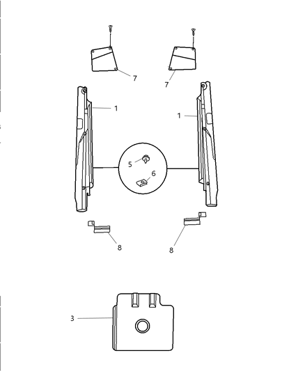2004 Dodge Viper Shield-Heat Diagram for 5290230AB
