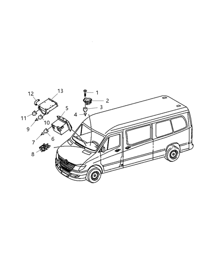 2008 Dodge Sprinter 3500 Radio Diagram