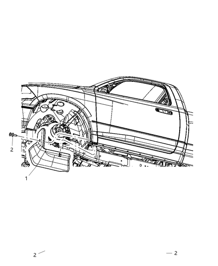 2013 Ram 3500 Fender Guards Diagram