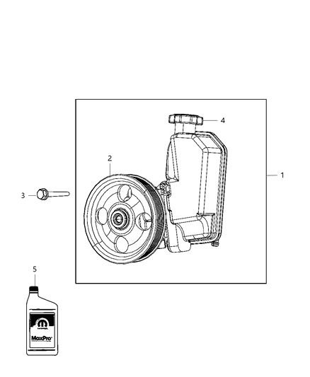 2012 Jeep Liberty Power Steering Pump Diagram 2