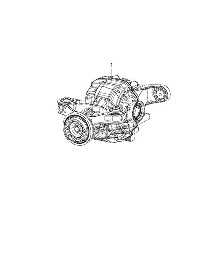 2018 Chrysler 300 Axle Assembly Diagram 2